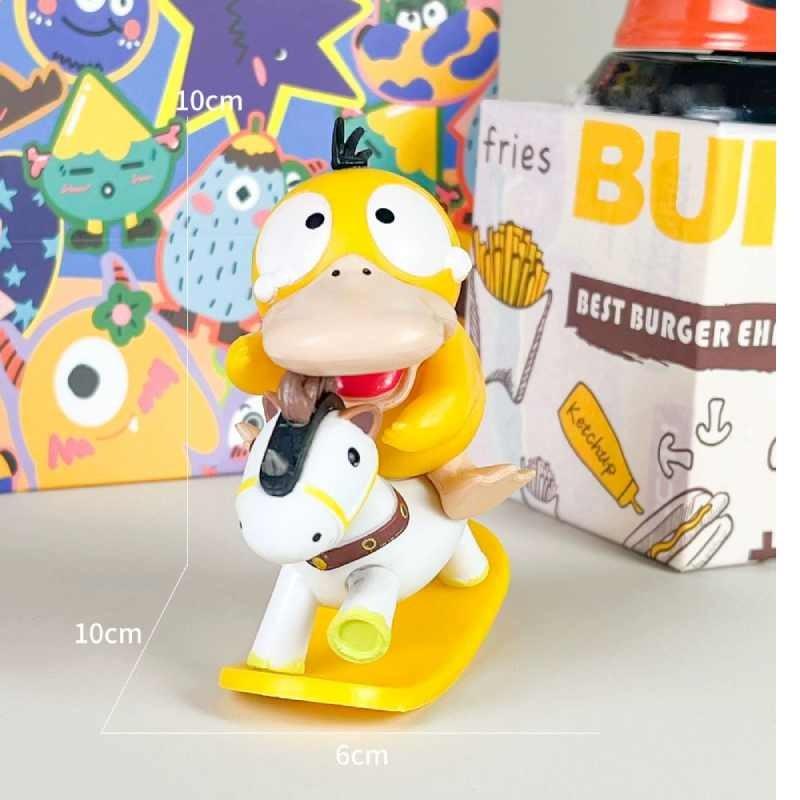 Pokemon Psyduck Gengar Pvc Figures With Detachable Design For Collectors Psyduck