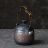 240ml Retro Ceramic Teapot with Handle Japanese Style Kung Fu Tea Set