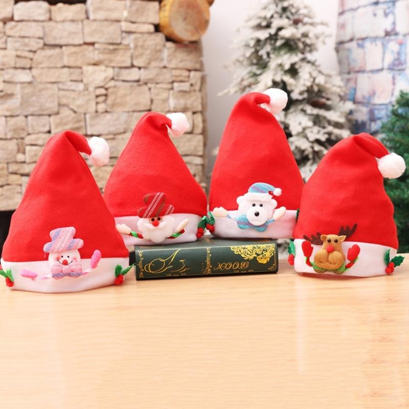 Office Party Christmas Hats Family Gathering Holiday Hats Funny Costume Accessory for Creating Festives Atmospheres