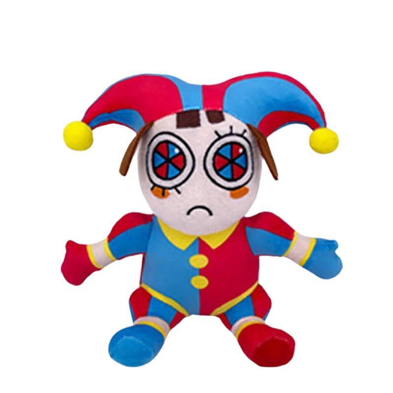 Le Cirque Numérique Incroyable Peluche Clown Ragatha pomni Dessin Animé Jax Poupée Joker Peluche Douce Peluche Canapé Décorer Cadeau de Noël