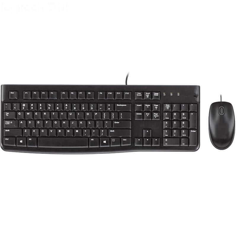 

Logitech MK120 Wired Keyboard and Mouse Combo