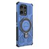 For Motorola Edge 50 Pro 5G Magnetic Case Rotating Metal Kickstand PC+TPU Phone Back Cover