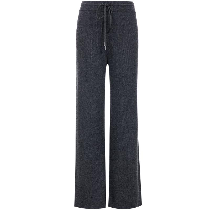 Veromoda Women's 2025 Winter Knit Straight-Leg Pants