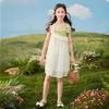 Betty Girls' Summer Mesh Princess Sling Dress