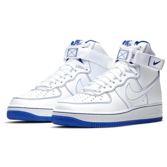 

Nike Air Force 1 High Королевский синий - CV1753-101 EU 40.5 белый