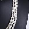 European and American Imitation Glass Pearl Necklace Sweater Chain Long Multi-layer Women