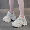 Vaters Schuhe für Damen 2026 Neuer Stil Plüsch Mode Höhensteigernd Lässige Sportschuhe für Damen