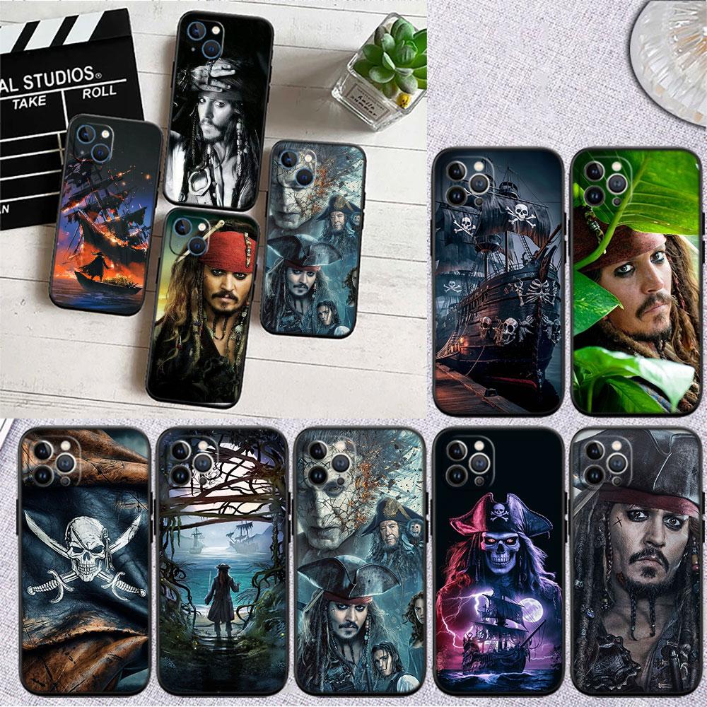 CJ86 Pirates Of The Caribbean Phone Case for Samsung Galaxy S20 S21 S22 Ultra FE + Plus A21S A22 A24 A25 A26 A30 A30S A31