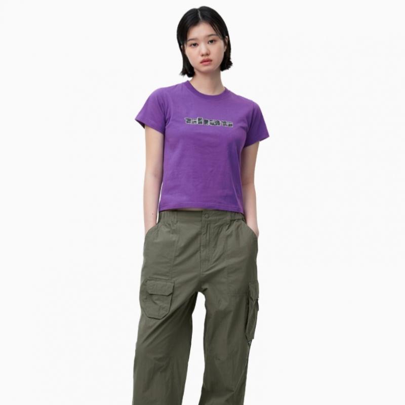 ThIs Is Never That Big Initial W Tee Purple