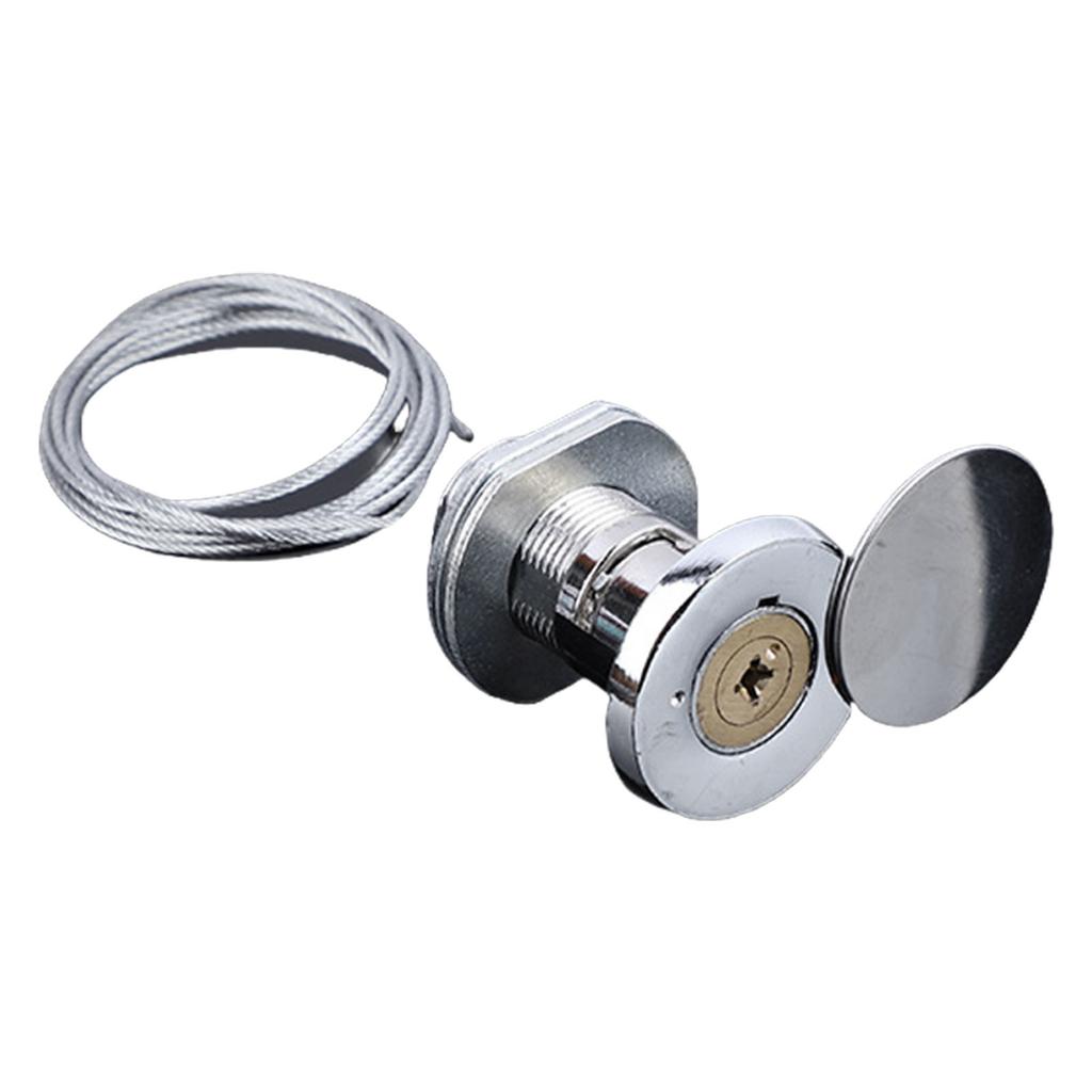 Garage Door T Handle Lock with Keys Weatherproof Garage Door Replacement Lock Camper Shell Locks and Keys Enduring