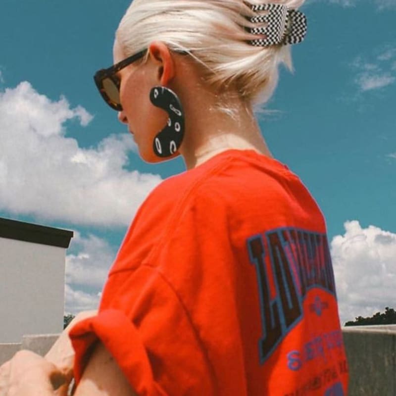 

CHUNKS Ursa Hair Claw Blue