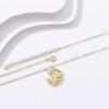 Star and Moon Unicorn Necklace Women's Fashion Light Luxury Temperament Versatile Ins Cold Style Jewelry