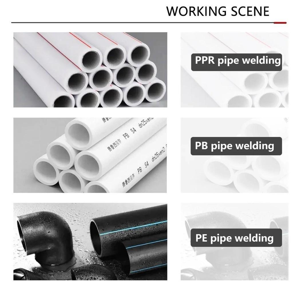 Cordless Portable Hot Melt Machine Plastic Welding Machine Electric PPR Water Pipe Melter Household Repair Power Tool