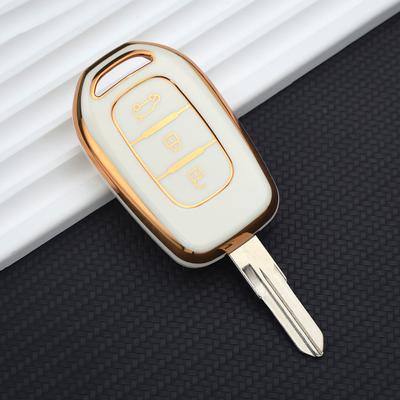 3 mygtukų TPU raktų dėklas, skirtas Dacia Sandero Stepway Logan Duster, skirtas Renault Duster Dokker Logan Stepway Clio 5 SS2 Renault TWingo dangtelis