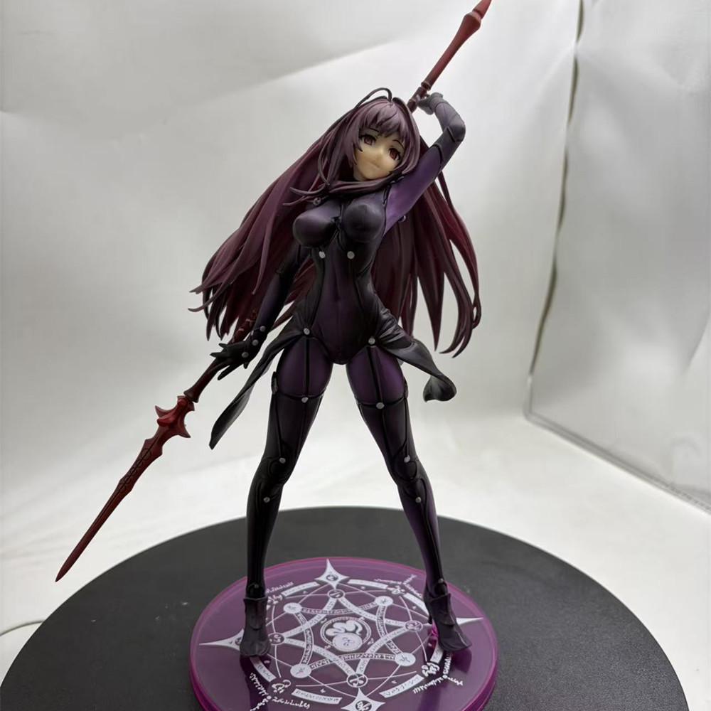 

Fate Go Anime Toy Scathach Fate Go Lancer Stand Figurine Model Ornament Toy Boy Birthday Gift without box