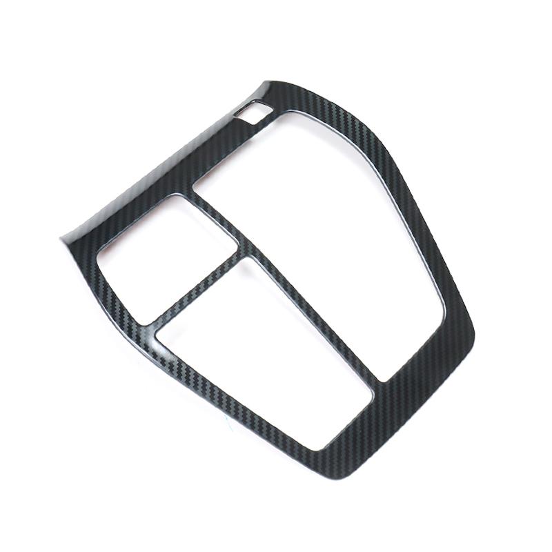 For Toyota RAV4 XA50      2024 Carbon Fiber Gear Shift Panel Center Console Cover Trim Frame Car Accessories