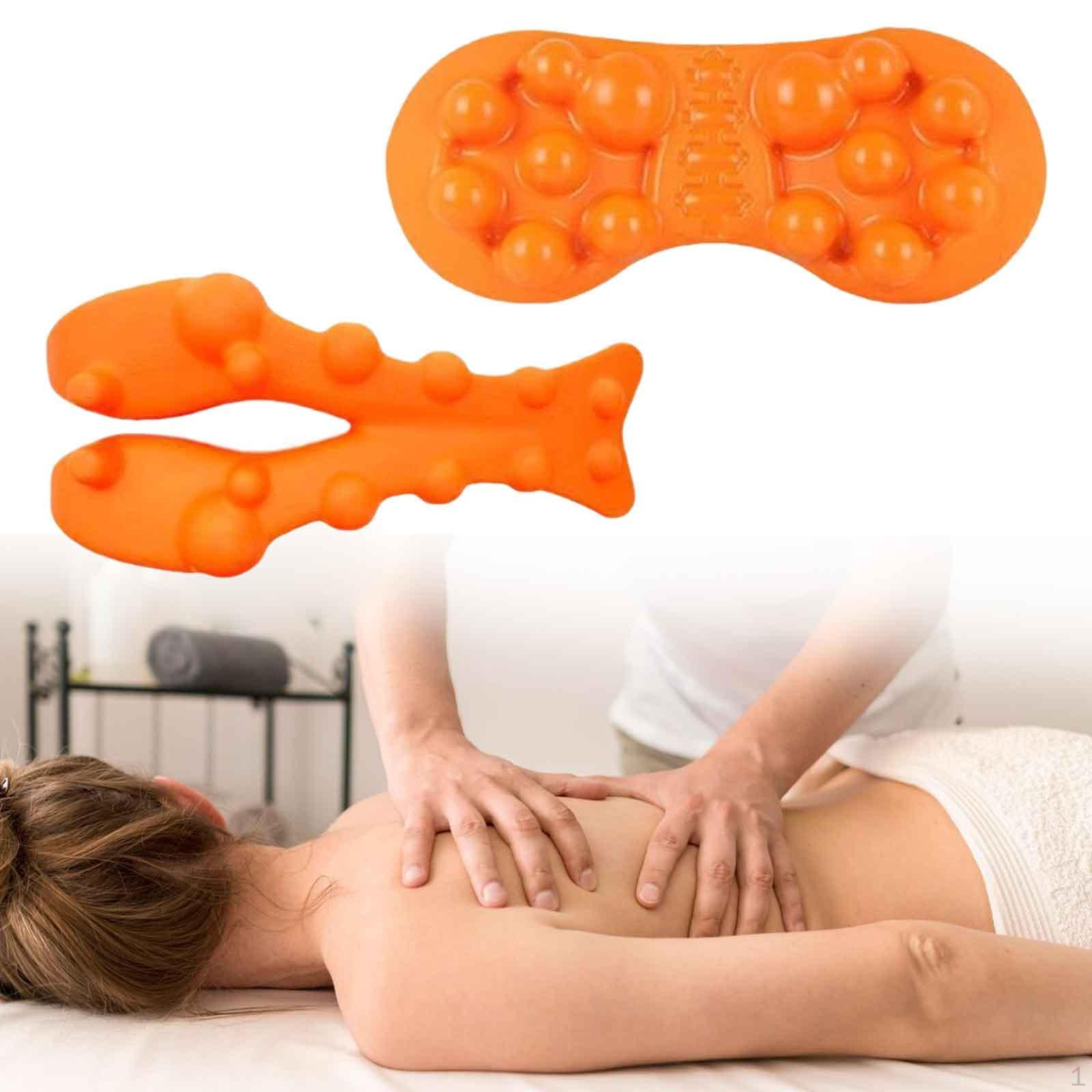 

2 шт., массажер для шеи и плеч, трапециевидная точка, уменьшающий жесткость, противоскользящий шейный