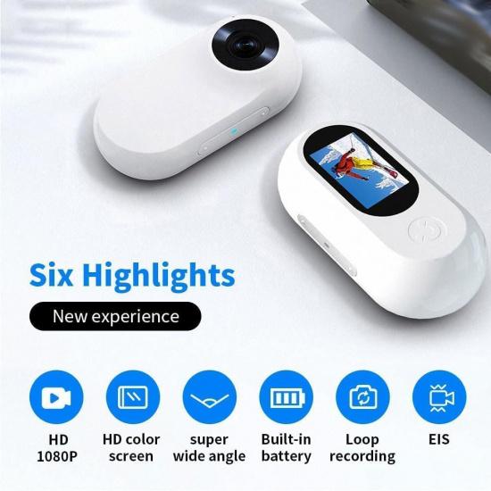 ehomful HD 1080P Cat Camera Collar with Video Record Wireless Mini Sport cam,Small Action Cameras,Body Camera for Pet Supplies/Stuff,Outdoor/Inoor