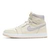 Air Jordan 1 High Zoom Pearl White Women Sneakers Sail Light-Voltage-Yellow CT0979-107