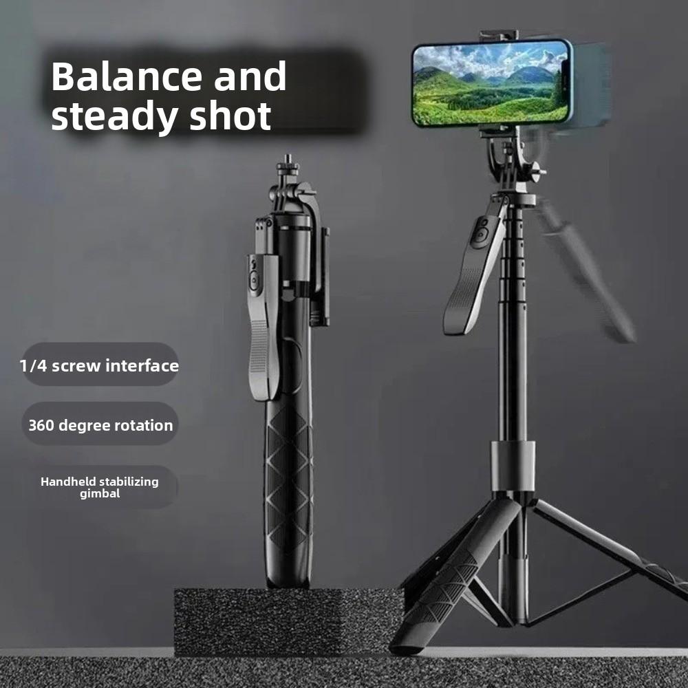 1.53m Telescopic Selfie Stick Portable Handheld Selfie Stick Tripod  Vlog Photography