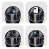 Camera Mount with Flexible Adhesive Base for 17mm Ball Head Action Cameras Secure 300g Load Capacity Small Design