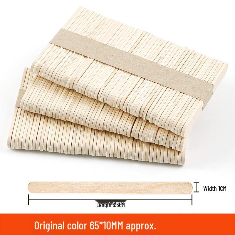 

Colorful Wooden Craft Sticks - Ideal for DIY, Kindergarten Projects, and Handmade Creations