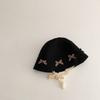 Bow Lace Straw Hat Summer Children Panama Caps Fashion Baby Straw Hat  for Kids
