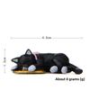 Figurine Cat Sleeping With Resin Material For Micro Garden Decor And Use Gift