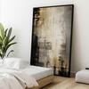 Złoty Klimat Współczesności Złoty Klimat Współczesności, 70X100 Cm, Rama Aluminiowa Czarna, Papier Matowy 230 Gsm