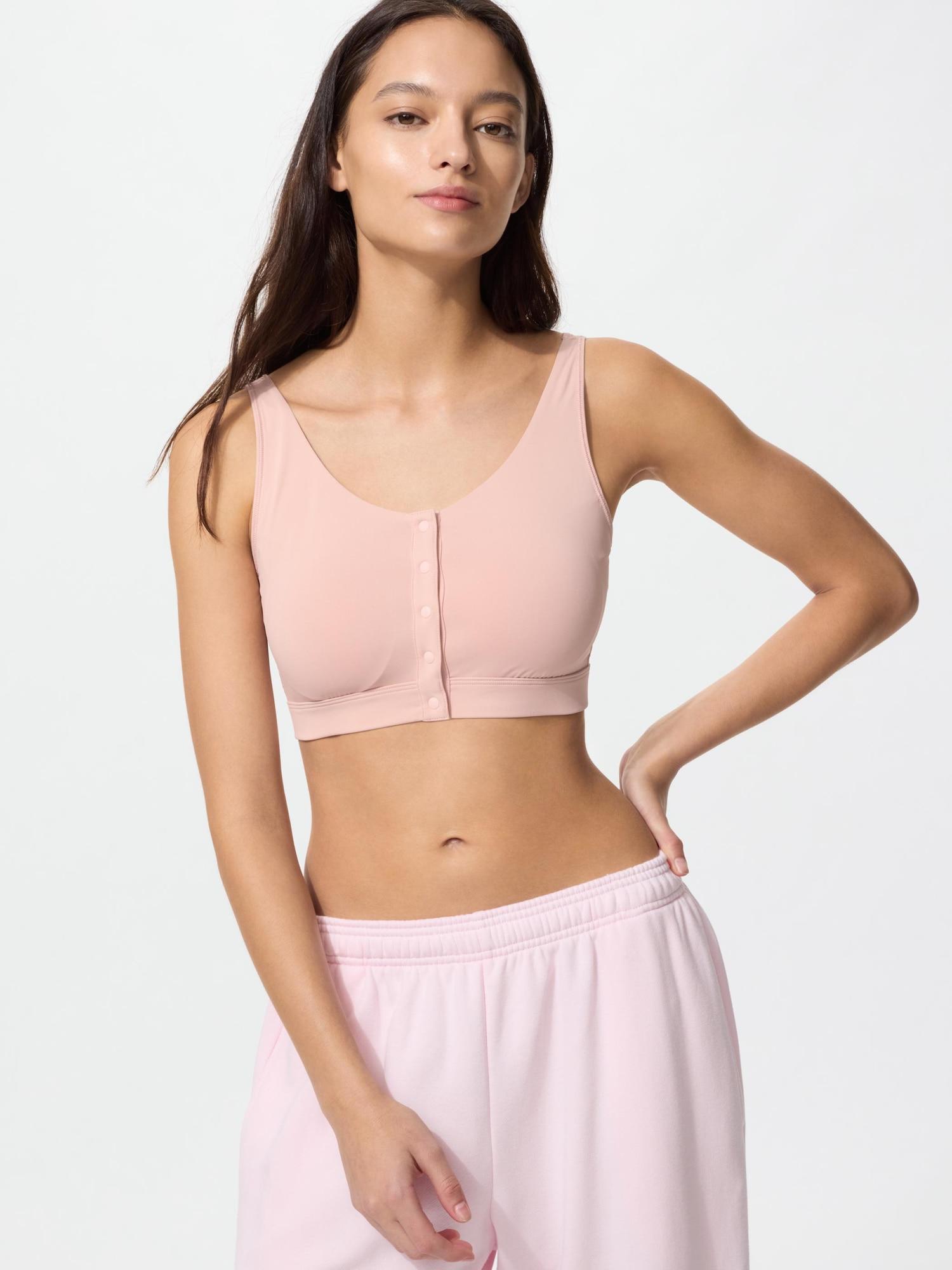 

Бюстгальтер Uniqlo Airism Maeaaki 12 PINK/XL