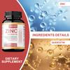 Buporai Zinc Capsules for Men and Women, All-Natural, Supports Immune Health, Antioxidant Support