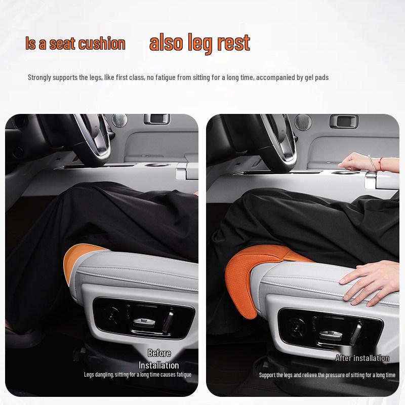 Geely Car Seat Cushion Leg Rest and Seat Cover for Galaxy L6/L7/E8/E5, Xingyuan, Xingjian 7, Xingyue L, Xingyao 8