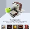 Belt Sander Electric Sanding Polishing Grinding Machine 7   Speed with 10 Sanding Belts for Polishing Wood Acrylic Metal