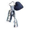 Denims Starfish Keychain Handmade For Keys Bags Fashion Accessory Portable Gift