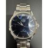 Used [Working item] ORIENT automatic men's watch navy dial