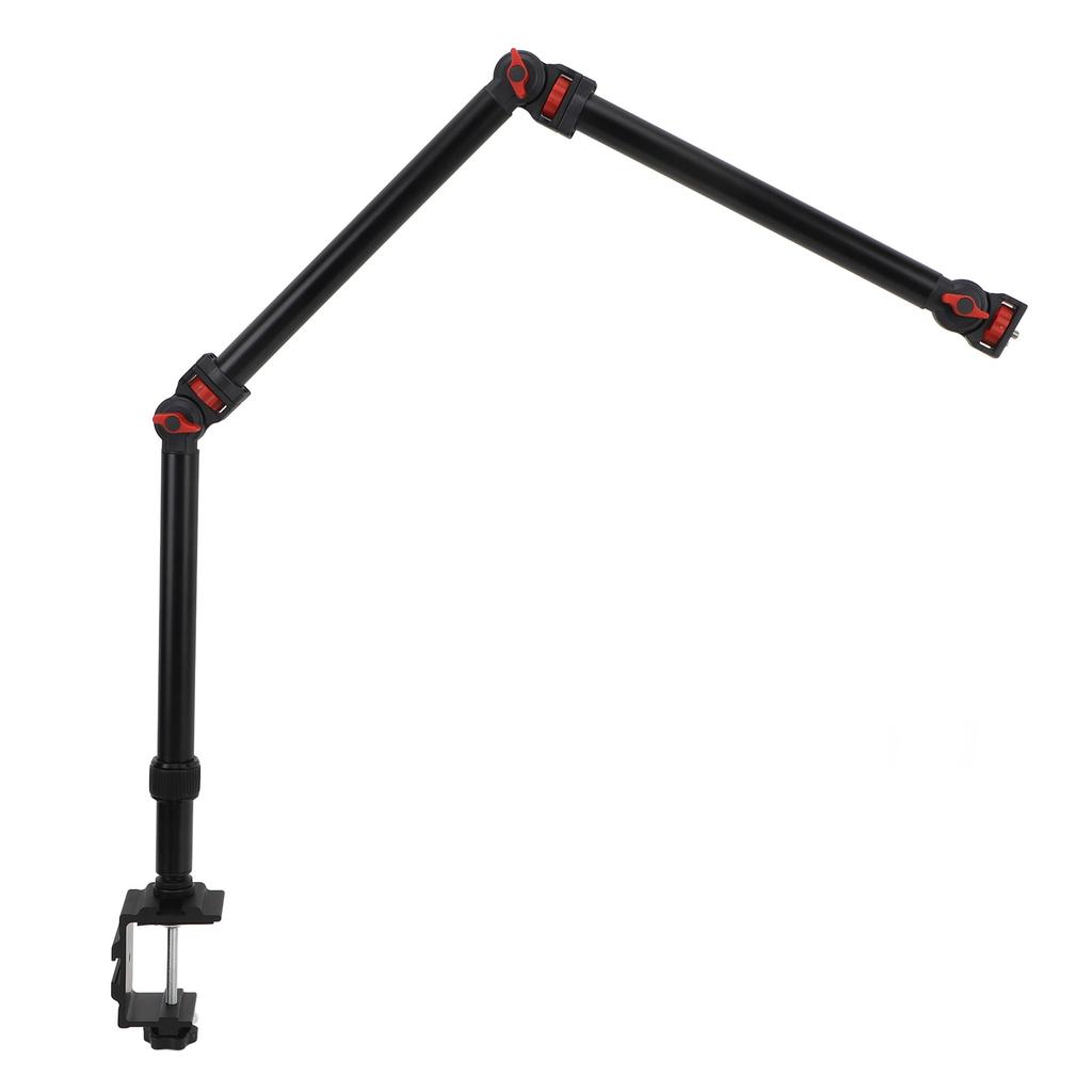 Camera Arm Clamp Mount Stand with 1 4in Screw Adjustable Articulating Arm Universal for Webcam Projector Phone