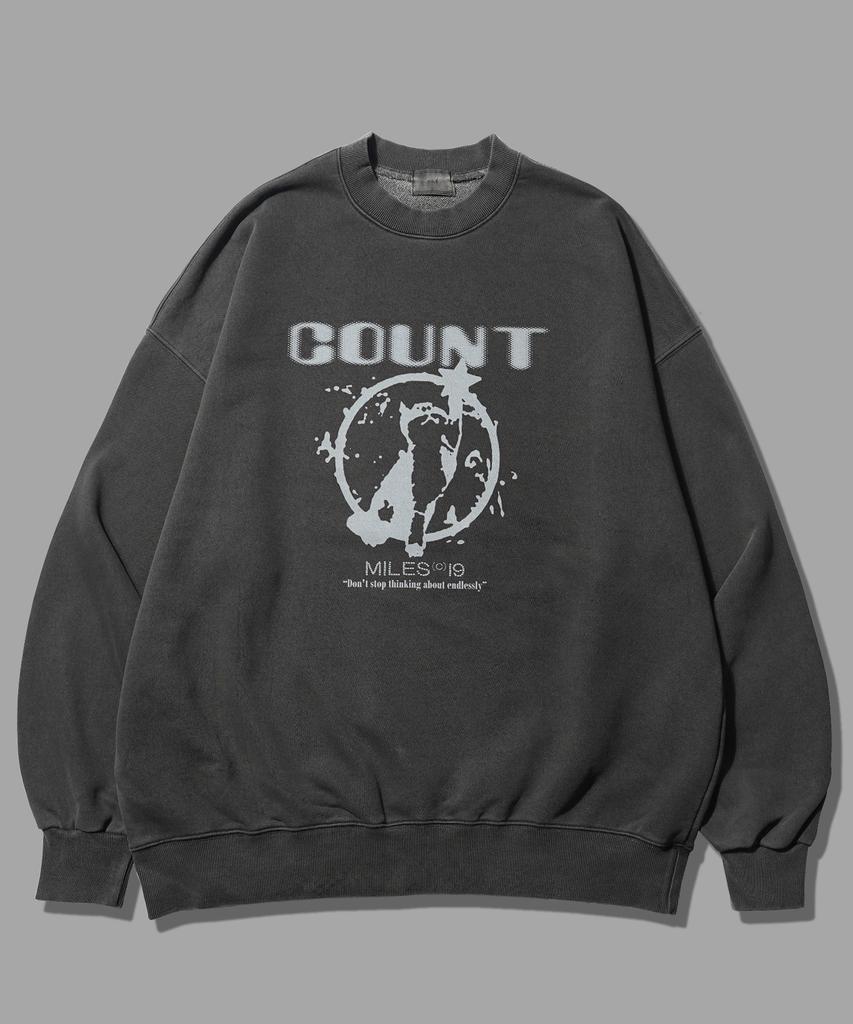 Deomail Catstar Count Sweatshirt [Pigment D.Grey]