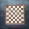 Large 52cm/ 20.5-inch Championship Game Chessboard, Foldable and Rollable Soft Rubber Chessboard, Checkers Board