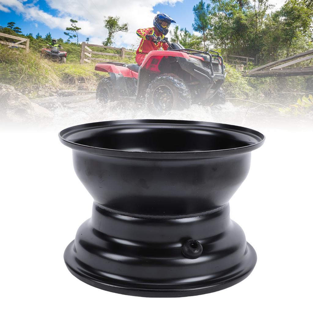 16x8-7 ATV Wheel Hub 3 Holes 7 Inch Replacement Wheel Rim Compatible with Kazuma Quad ATV Go Kart UTV 125cc 150cc Off Road Tire