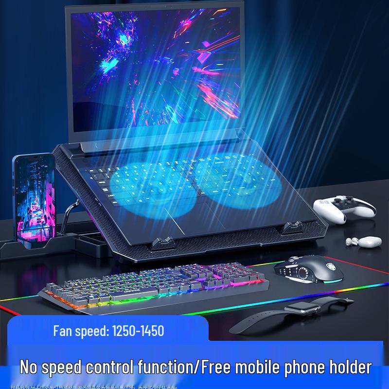 15.6 Inch Silent Gaming Laptop Cooling Stand with Fan