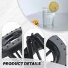 High Quality Stackable Water Bottle Drying Rack Space Saving Portable Cup Dryer Rack Detachable Bottle Storage Holder Home