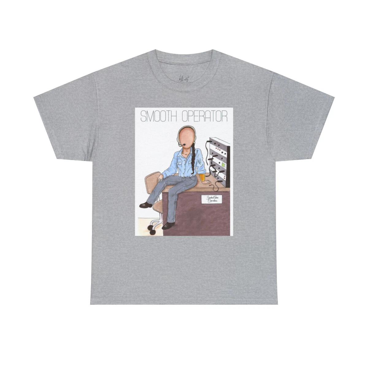 Smooth Operator Sade Adu Phone Operator Illustration Unisex Graphic T-Shirt S
