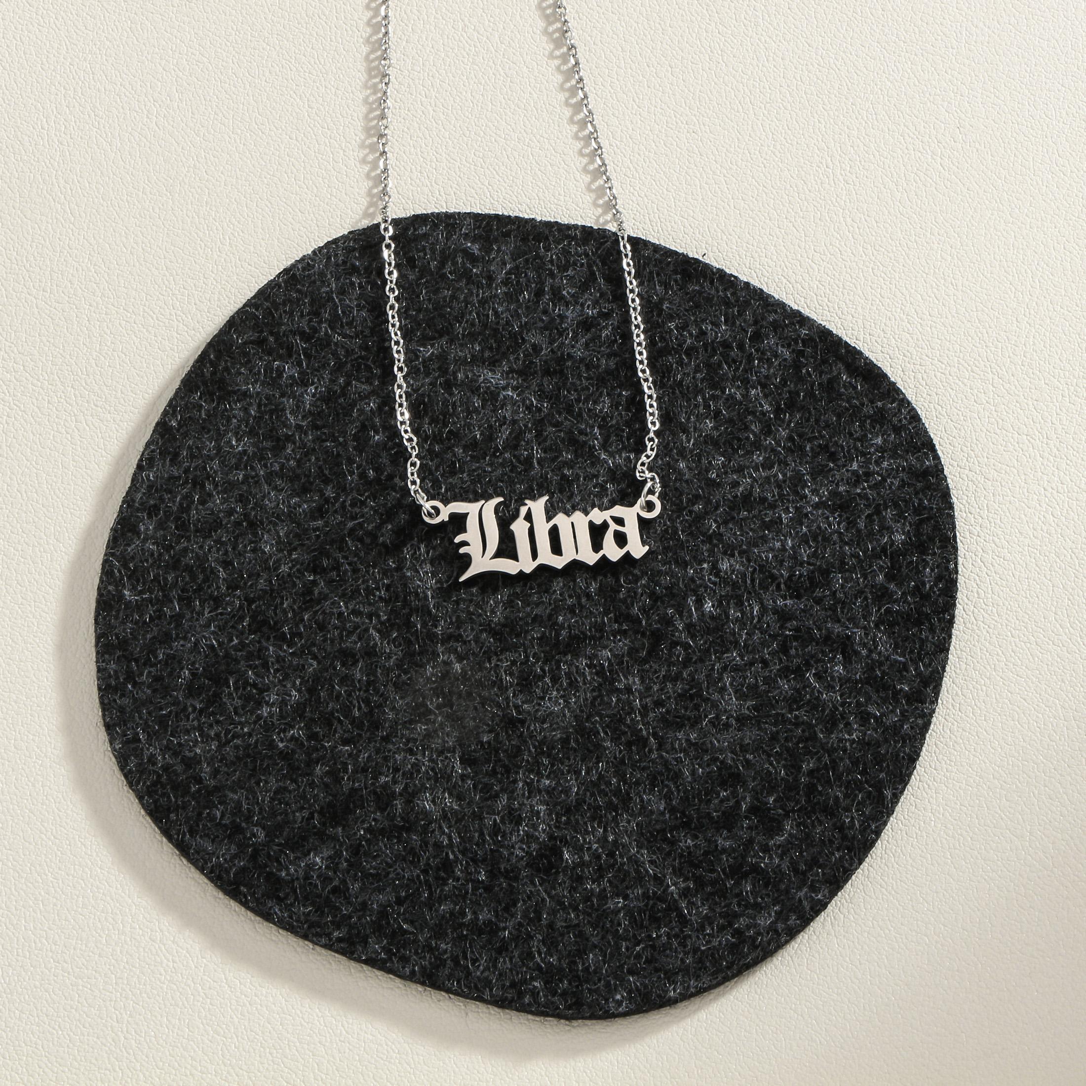 

Twelve Constellations Series Light Luxury Fashion Men s and Women s Silver Simple Jewelry Gift Party Daily Wear Necklace