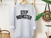 Halloween Stepmother Gift: Solid Color Round Neck Sweatshirt - Fashionable, Personality-Driven, Casual Style