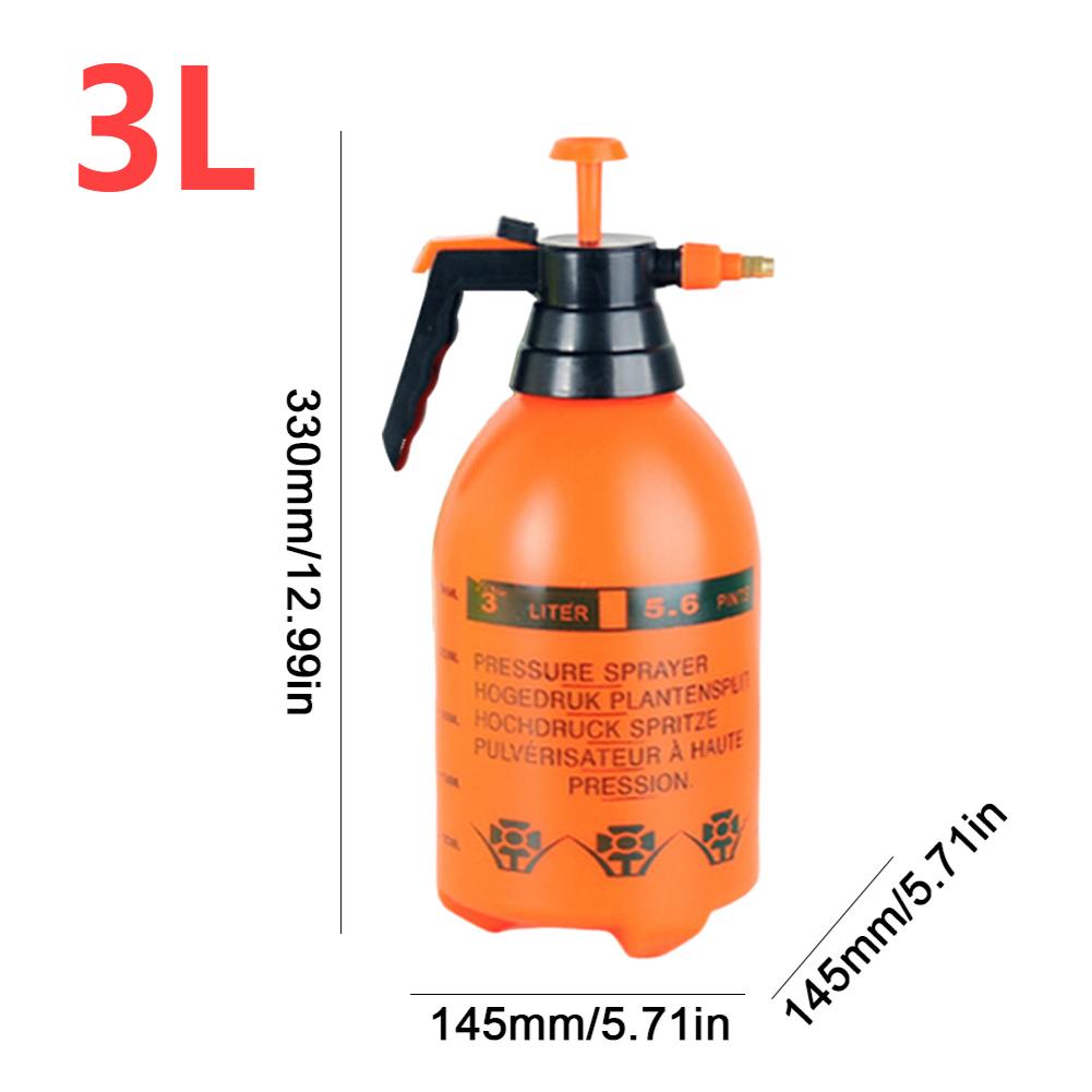 2L Sprühflasche Handdruck Wassersprüher Multifunktional Manuelle Luftpumpe Tragbare Hand-Sprühflasche Gartenwerkzeug