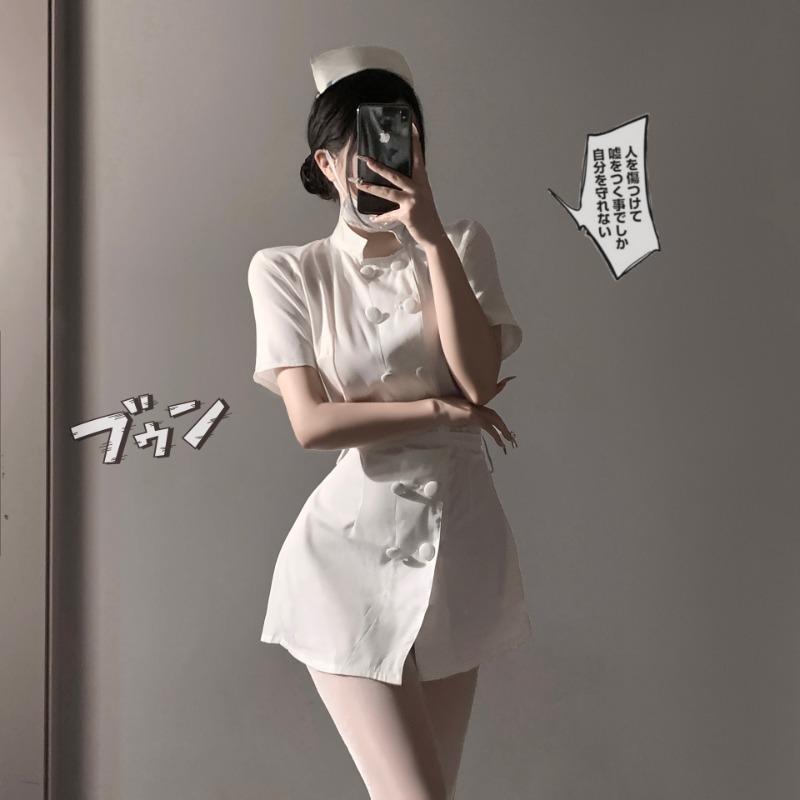Sexy pure desire nurse uniform suit osply hottie doctor night maid uniform sexy lingerie waist