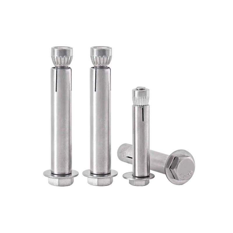 201 Stainless Steel External Hexagon Expansion Screw M6*40 (100 pcs)