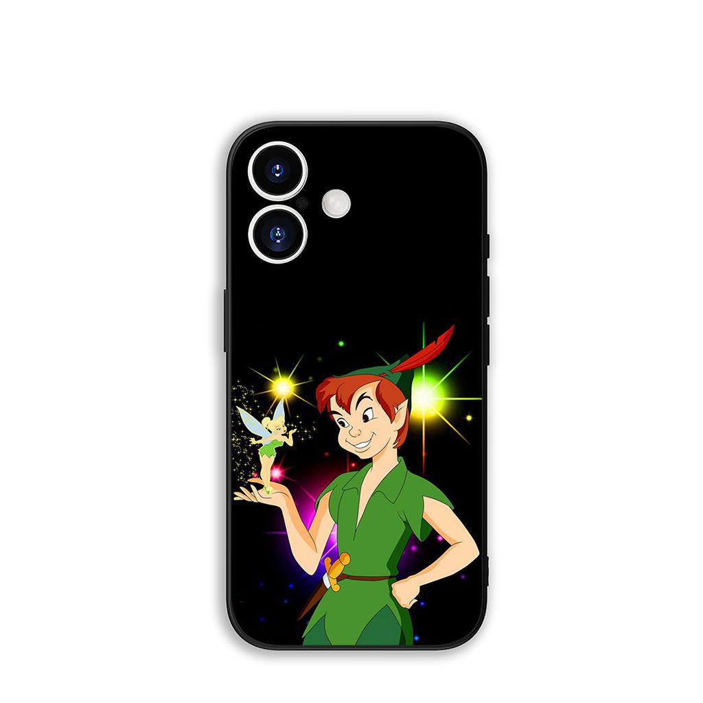 Funda Coque Cover for Apple iPhone 16 11 13 14 15 Pro Max 7 6 8 Plus SE2 SE3 + 16E SE 2022 Phone Case Tinker Bell Peter Pan