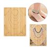 Bead Board Tray for Jewelry Making Wood Beading Board DIYs Necklace and Bracelet