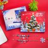 Christmas Countdown 24 Days Calendar Bracelets 2025 For Girls Xmas Advent Calendar DIY Jewelry Making Kit Xmas Gift For Kids